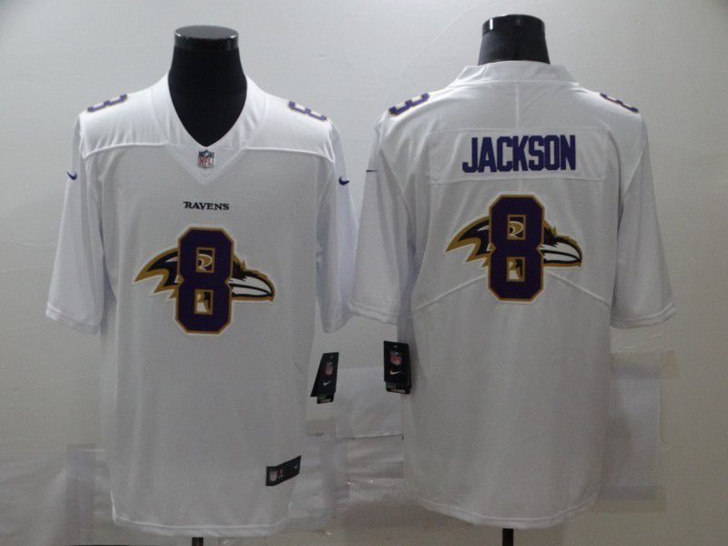 Men Baltimore Ravens #8 Jackson White shadow 2020 NFL Nike Jerseys